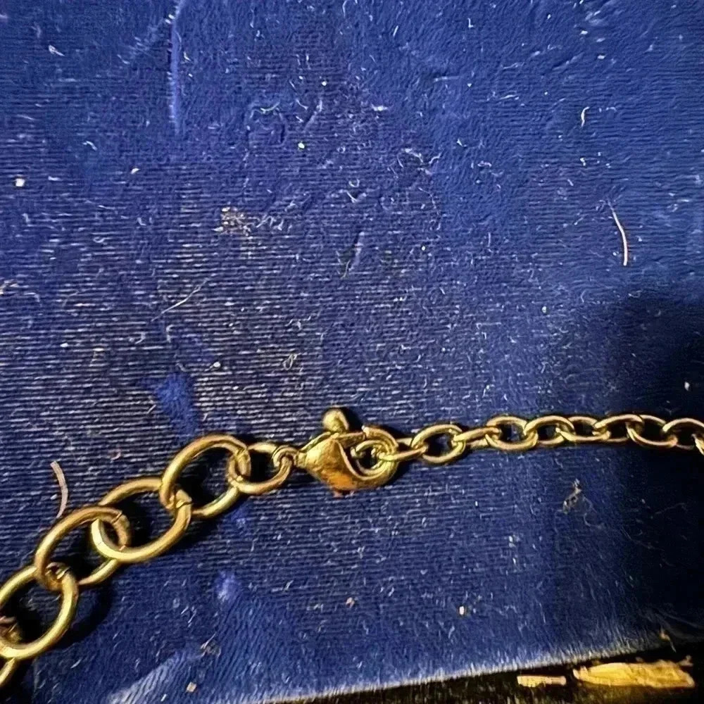 Pick Up Sticks Jewelry faux silver multi strand necklace. - Picture 3 of 3